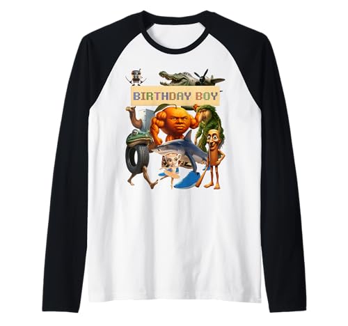 Italian Brainrot Birthday Boy Virales Meme Lustige Party Raglan Italian Brainrot Birthday Boy Virales Meme Lustige Party Raglan von LalaTungSahur