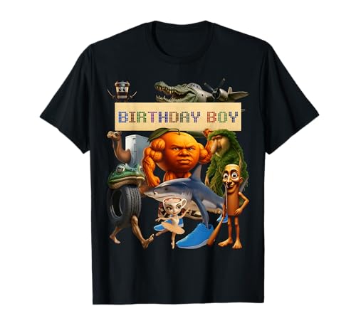 Italian Brainrot Birthday Boy Virales Meme Lustige Party T-Shirt Italian Brainrot Birthday Boy Virales Meme Lustige Party T-Shirt von LalaTungSahur
