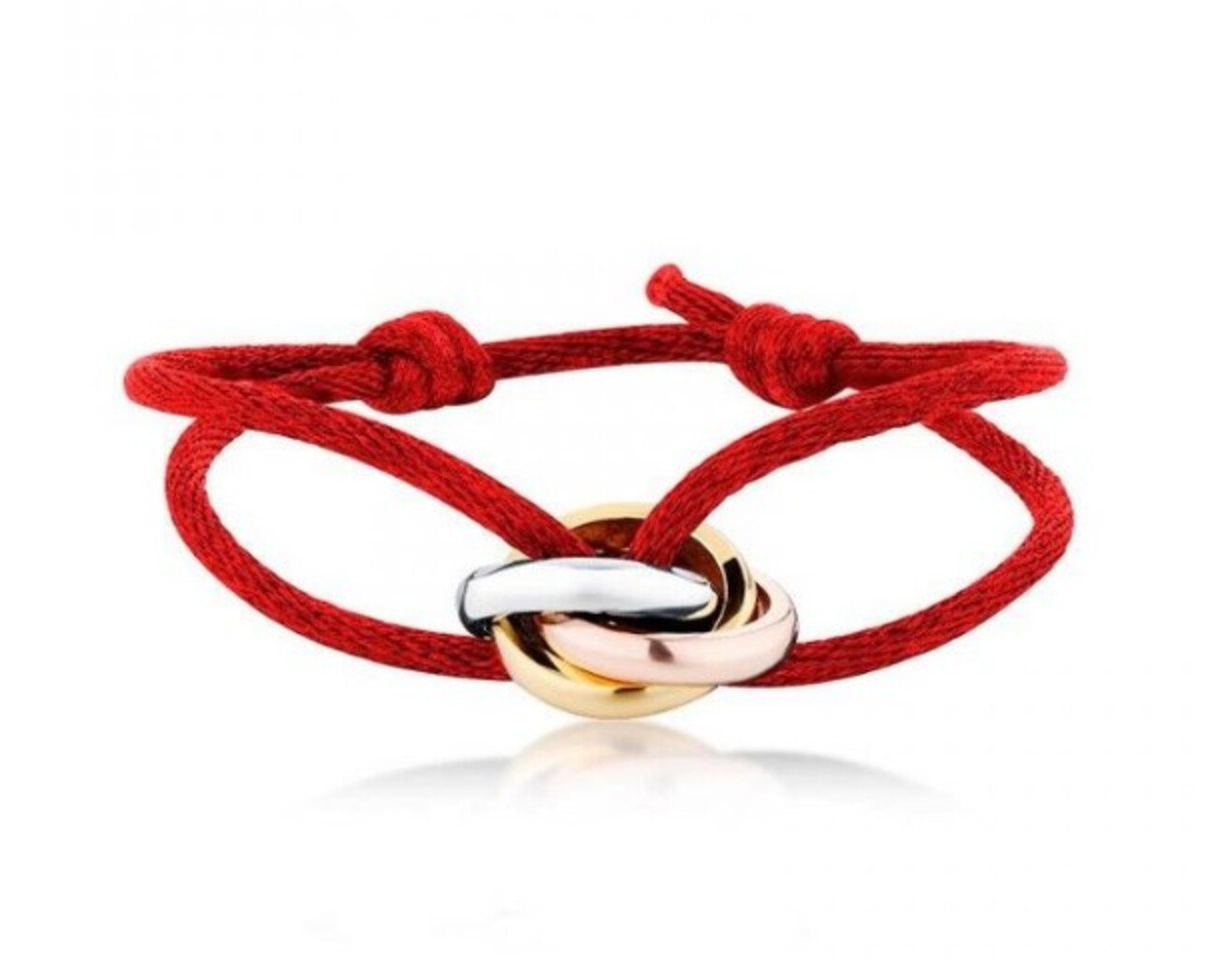Lale Collection® Armband Edelstahl-Armband Gold Silber Damen Schnur Schmuck Accessoire Fashion, Gold, Silber, Rose, Metallschnalle, mehrfarbig, Damen, Herren, Unisex von Lale Collection®