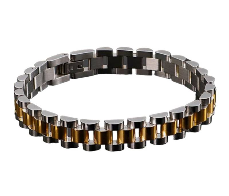 Lale Collection® Armband Edelstahl-Armband Gold Silber Herren Damen Schmuck Accessoire Mode von Lale Collection®