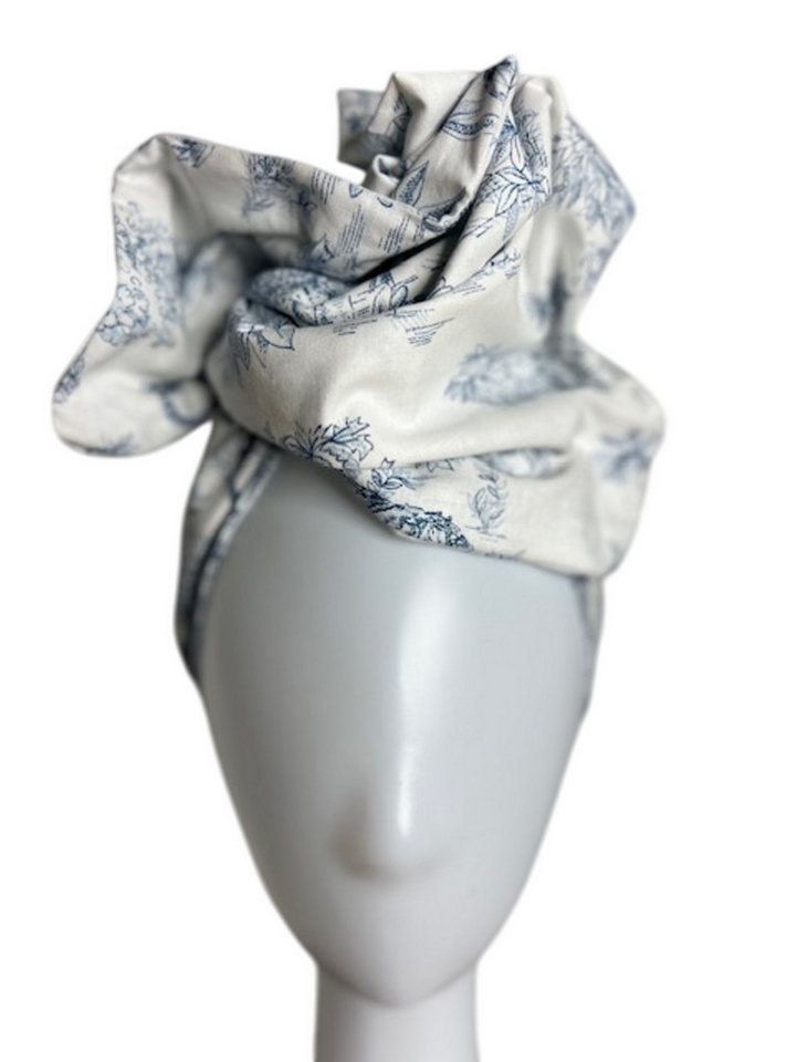 Lale Collection® Turban Eleganter Damen-Turban zum Binden Handarbeit Kopfschmuck Tuch Wrap, Kopfbedeckung, Stirnband, Kopfwrap, Stirntuch, Hijab, Kopftuch von Lale Collection®