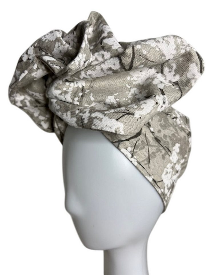 Lale Collection® Turban Eleganter Damen-Turban zum Binden Handarbeit Kopfschmuck Tuch Wrap, Kopfbedeckung, Stirnband, Kopfwrap, Stirntuch, Hijab, Kopftuch von Lale Collection®