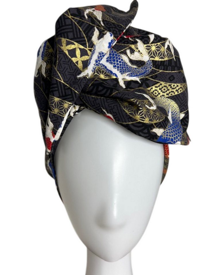 Lale Collection® Turban Eleganter Damen-Turban zum Binden Handarbeit Kopfschmuck Tuch Wrap, Kopfbedeckung, Stirnband, Kopfwrap, Stirntuch, Hijab, Kopftuch von Lale Collection®