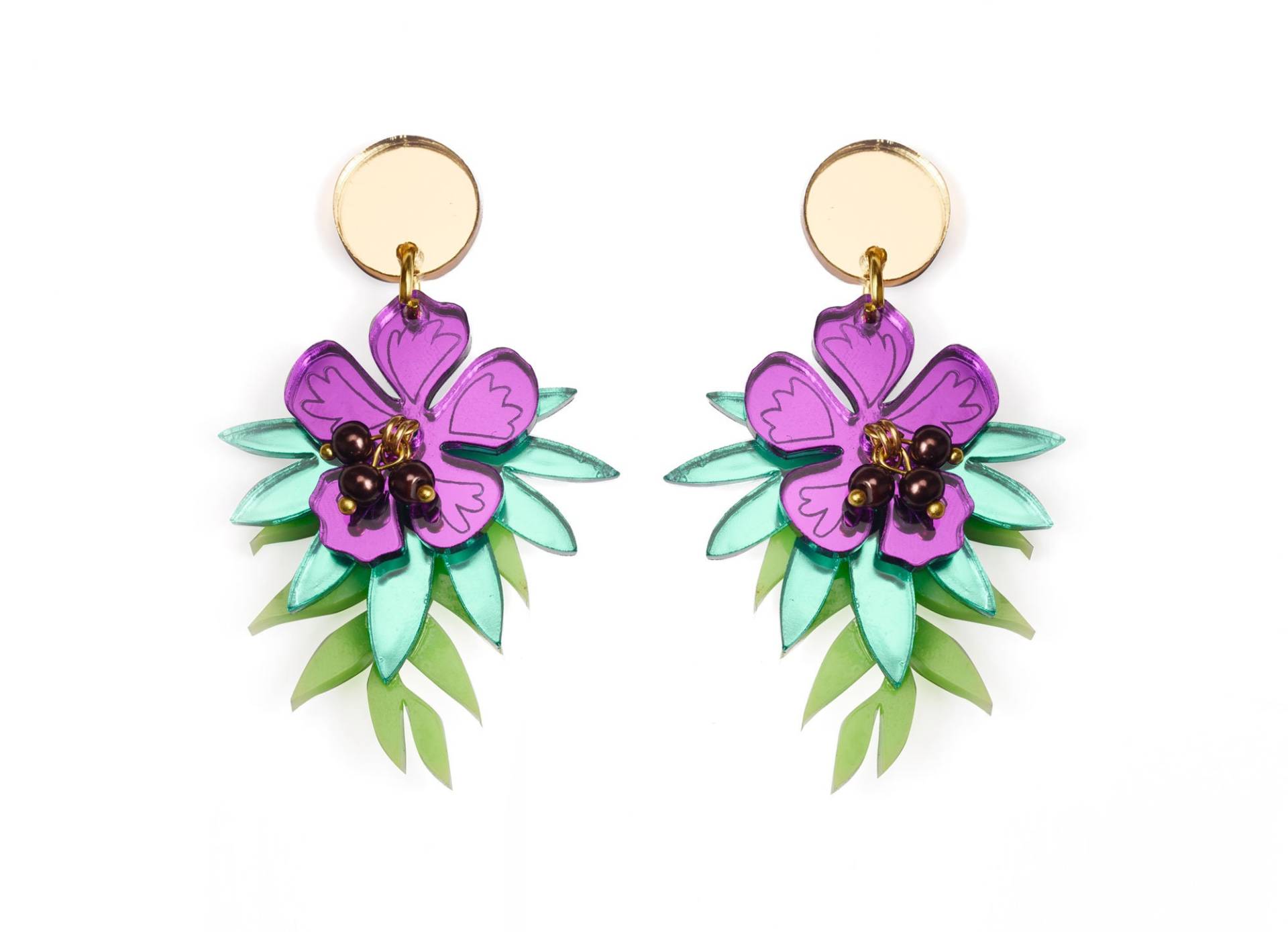 Wilde Blumen-Ohrringe Wilde Blumen-Ohrringe von LaliblueShop