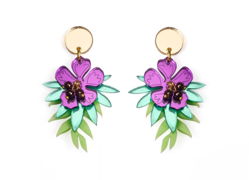 Wilde Blumen-Ohrringe Wilde Blumen-Ohrringe von LaliblueShop