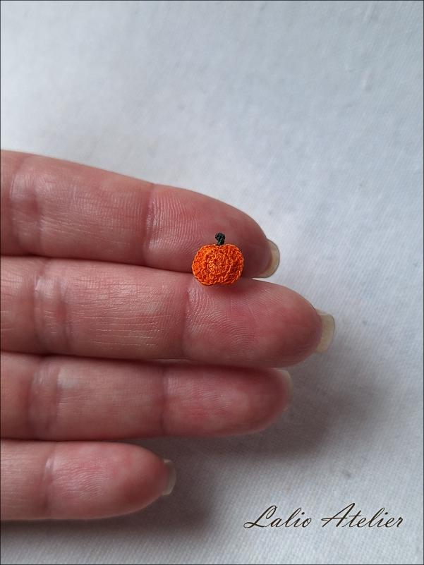 Kürbis Ohrstecker Microcrochet | Handgemachter Herbstschmuck Aus Baumwolle & 925 Silber Boho Halloween Mini-Ohrringe Kürbis Ohrstecker Microcrochet | Handgemachter Herbstschmuck Aus Baumwolle & 925 Silber Boho Halloween Mini-Ohrringe von LalioAtelier