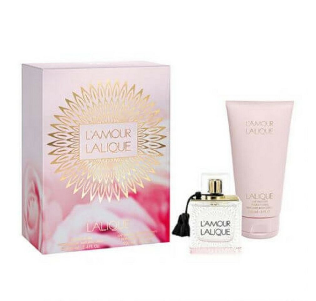 Lalique Duft-Set Geschenkset : L'Amour EdP For Women 30ml + L'Amour Body Lotion 150ml von Lalique