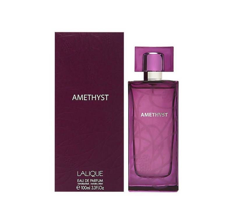 Lalique Eau de Parfum Lalique Amethyst Eau de Parfum Spray 100 ml, Fruchtig-blumiger Damenduft mit Brombeere & Moschus von Lalique