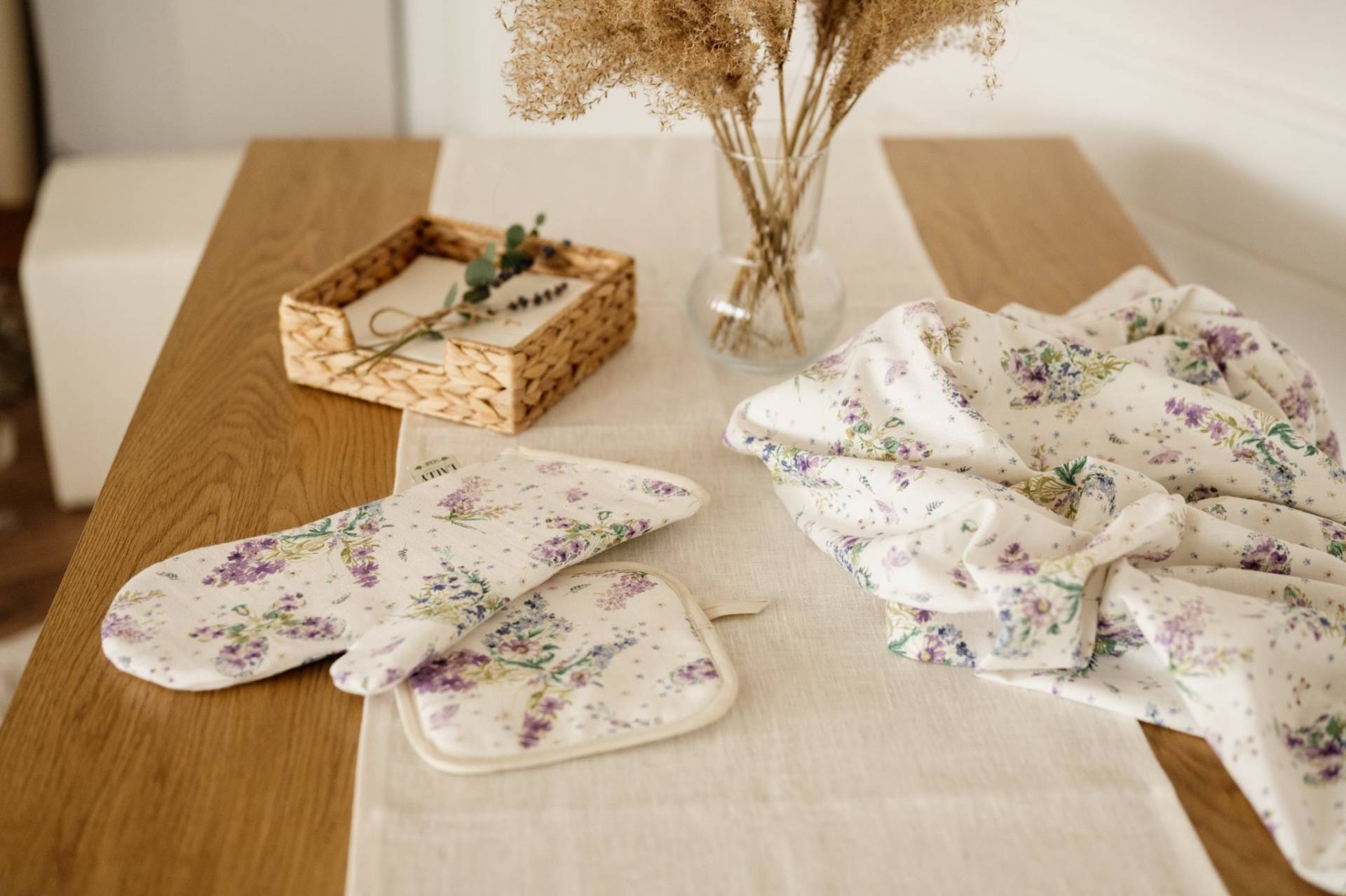 Ofenhandschuhe "Sommer" | Topfhandschuh Topflappen Küchenhandschuhe von LallyHome