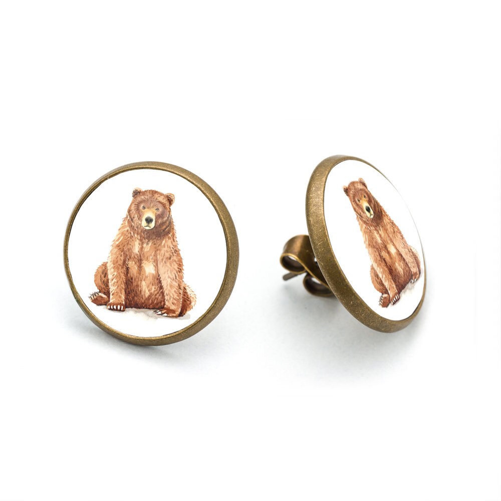 Ohrstecker Bär Ohrstecker Bär von LaluvJewelry