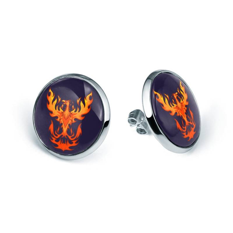 Ohrstecker Feuer Phenix von LaluvJewelry