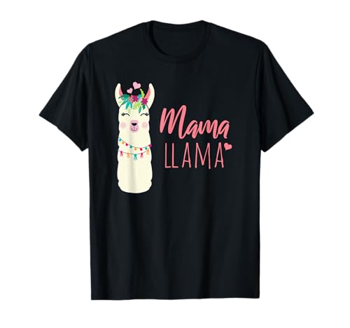 Mama Llama - Alpaka Geschenk zum Muttertag T-Shirt Mama Llama - Alpaka Geschenk zum Muttertag T-Shirt von Lama Alpaka Design für Mutter die Alpakas lieben