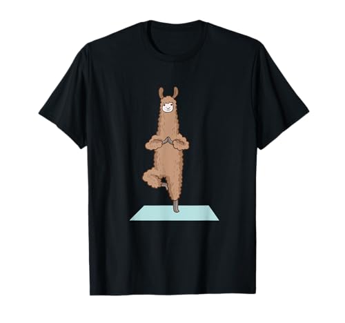Lama Alpaka Yoga Outfit Yoga Kleidung Damen Herren T-Shirt Lama Alpaka Yoga Outfit Yoga Kleidung Damen Herren T-Shirt von Lama & Alpaka Yoga Meditation Geschenke