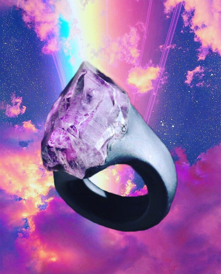 Amethyst Ring Amethyst Ring von Lamagick