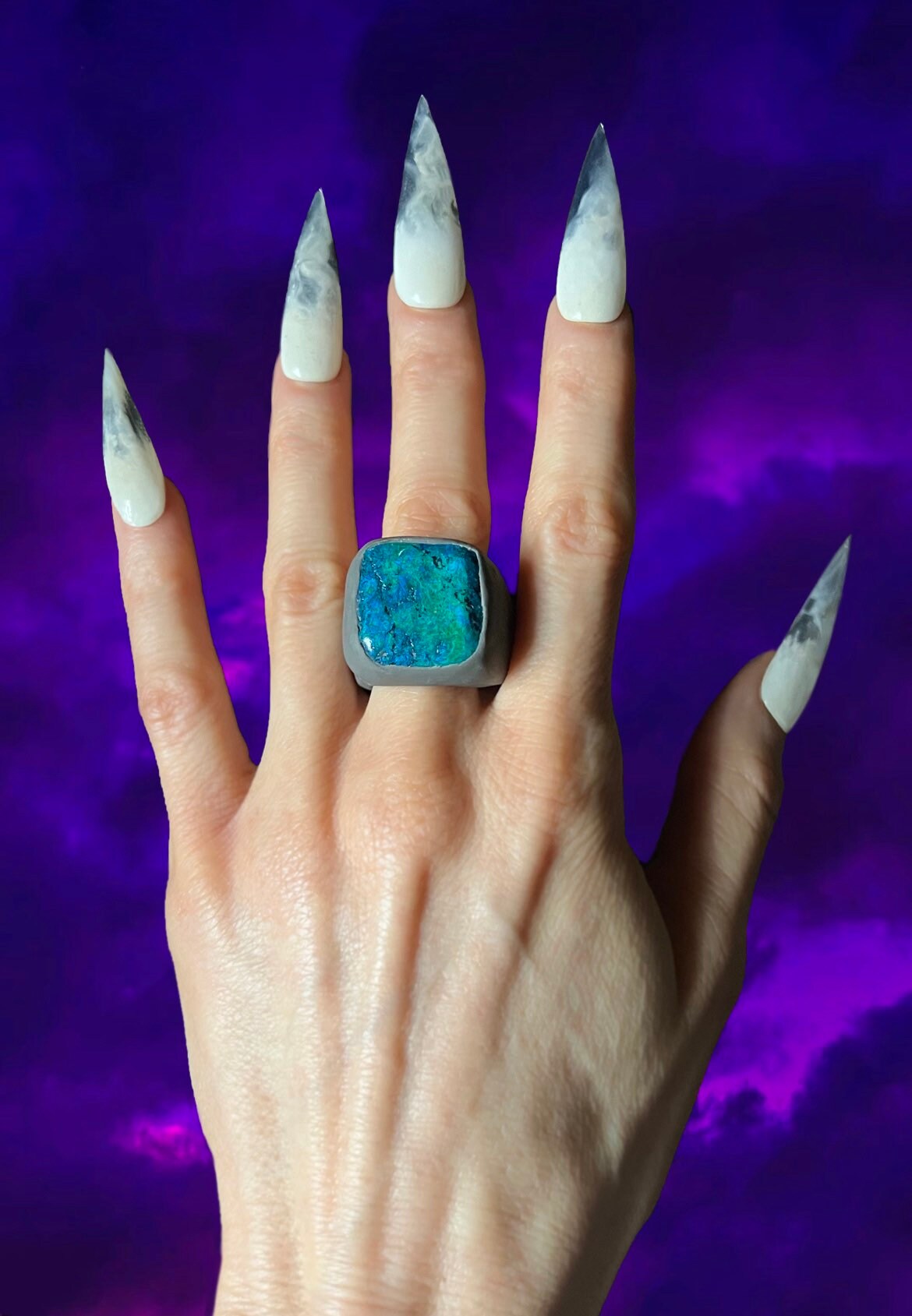 Chyrsocolla Ring Chyrsocolla Ring von Lamagick