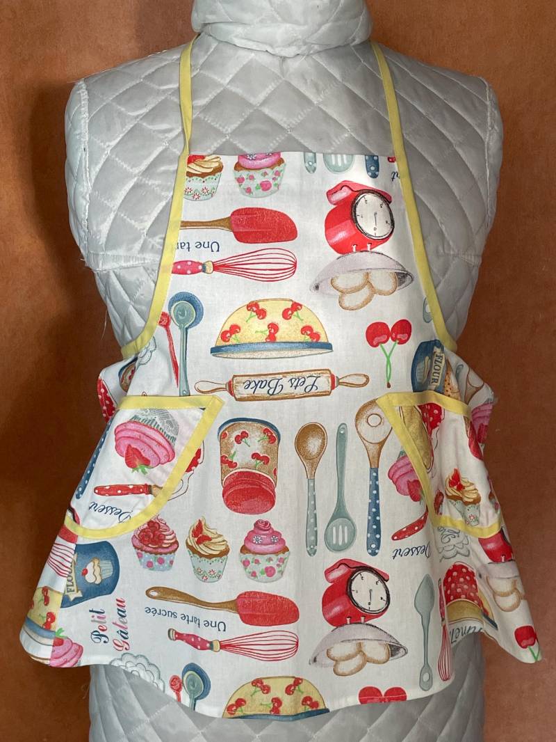 Küchenschürze Aus Baumwolle Für Kinder // Latzschürze Schutz Kinderkleidung Küchenschürze Aus Baumwolle Für Kinder // Latzschürze Schutz Kinderkleidung von Lamagiedutissu