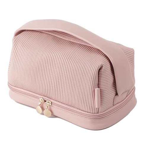 Große Kapazität Reise Kulturbeutel Kosmetiktaschen Tragbare Make-up-Tasche Multifunktionale Aufbewahrungstasche für Frauen Mädchen Make-up-Tasche von Lamala