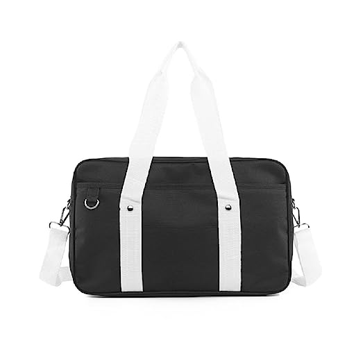 Lamala Messenger Bag Japanischen Stil JK Uniform Crossbody Umhängetasche Mehrzweck Tragetasche Mädchen Student Handtasche Satchel Taschen Blau Und Weiß Taschen von Lamala