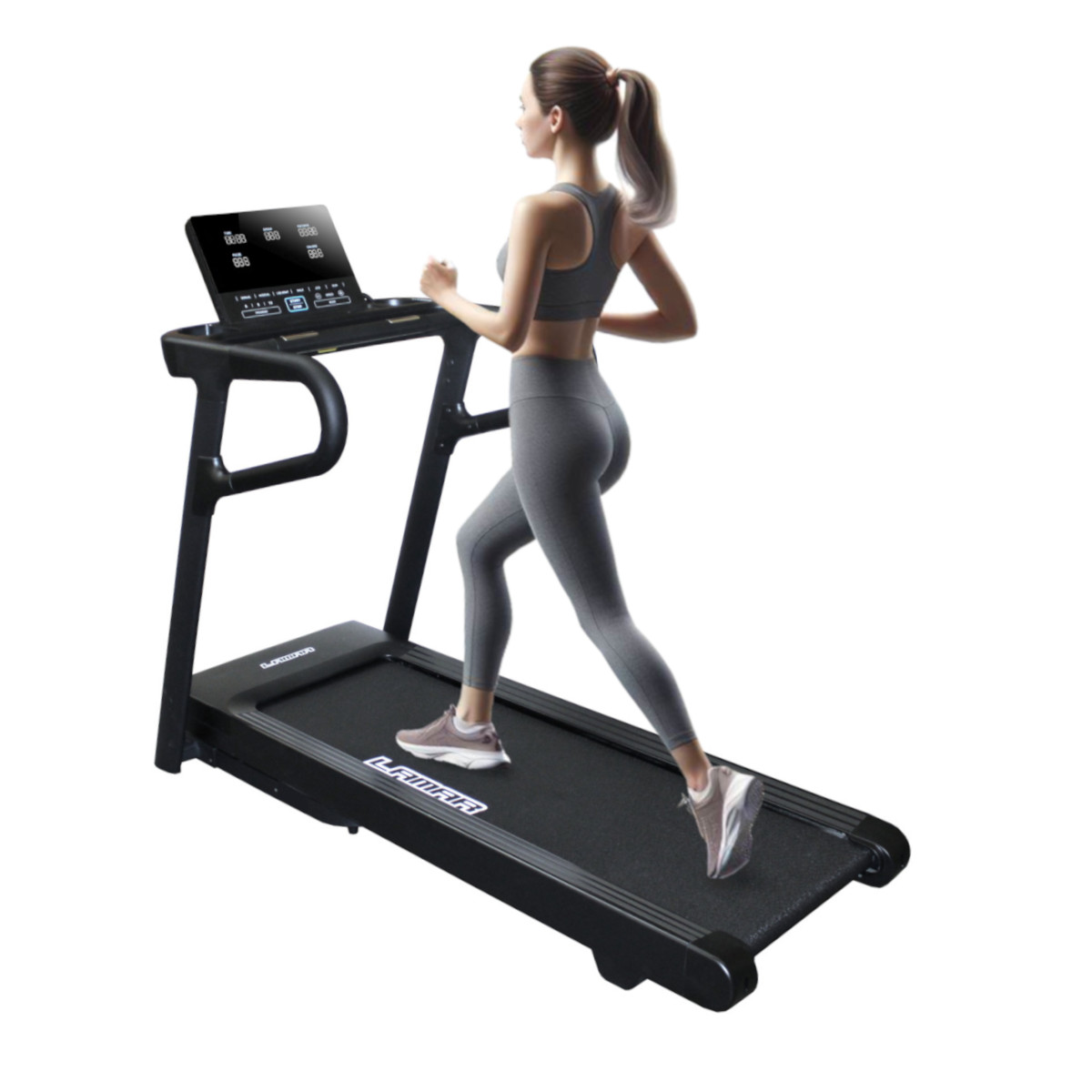 Klappbares elektr. Laufband LED-Display | Bis zu 18 km/h | 2,5 PS Motor | bis 12 Klappbares elektr. Laufband LED-Display | Bis zu 18 km/h | 2,5 PS Motor | bis 12 von Lamar