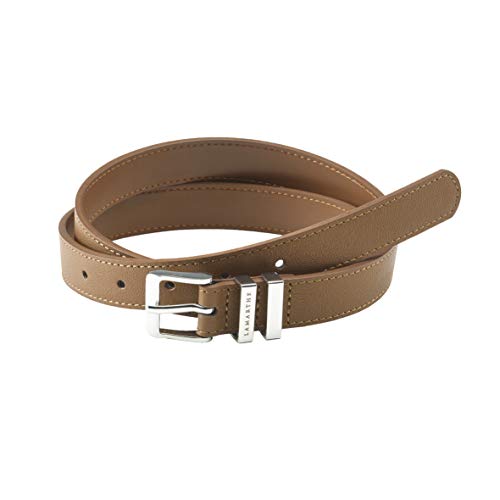 Lamarthe Gürtel aus 100 % Rindsleder Gr. Medium, cognac von Lamarthe