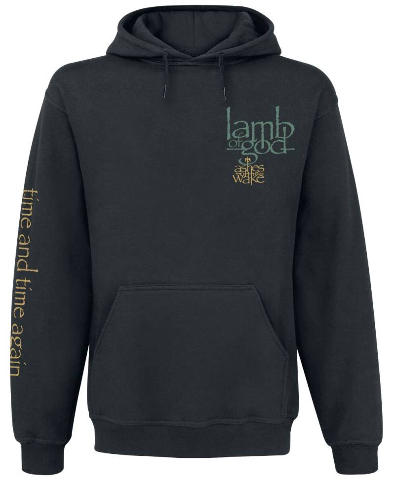 Lamb Of God Kapuzenpullover - Ashes Of The Wake Time - M bis XXL - für Männer - Größe M - schwarz - Lizenziertes Merchandise! Lamb Of God Kapuzenpullover - Ashes Of The Wake Time - M bis XXL - für Männer - Größe M - schwarz - Lizenziertes Merchandise! von Lamb Of God