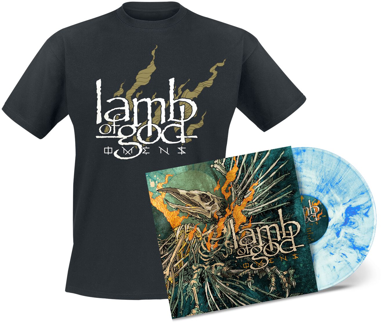 Lamb Of God Omens LP farbig von Lamb Of God