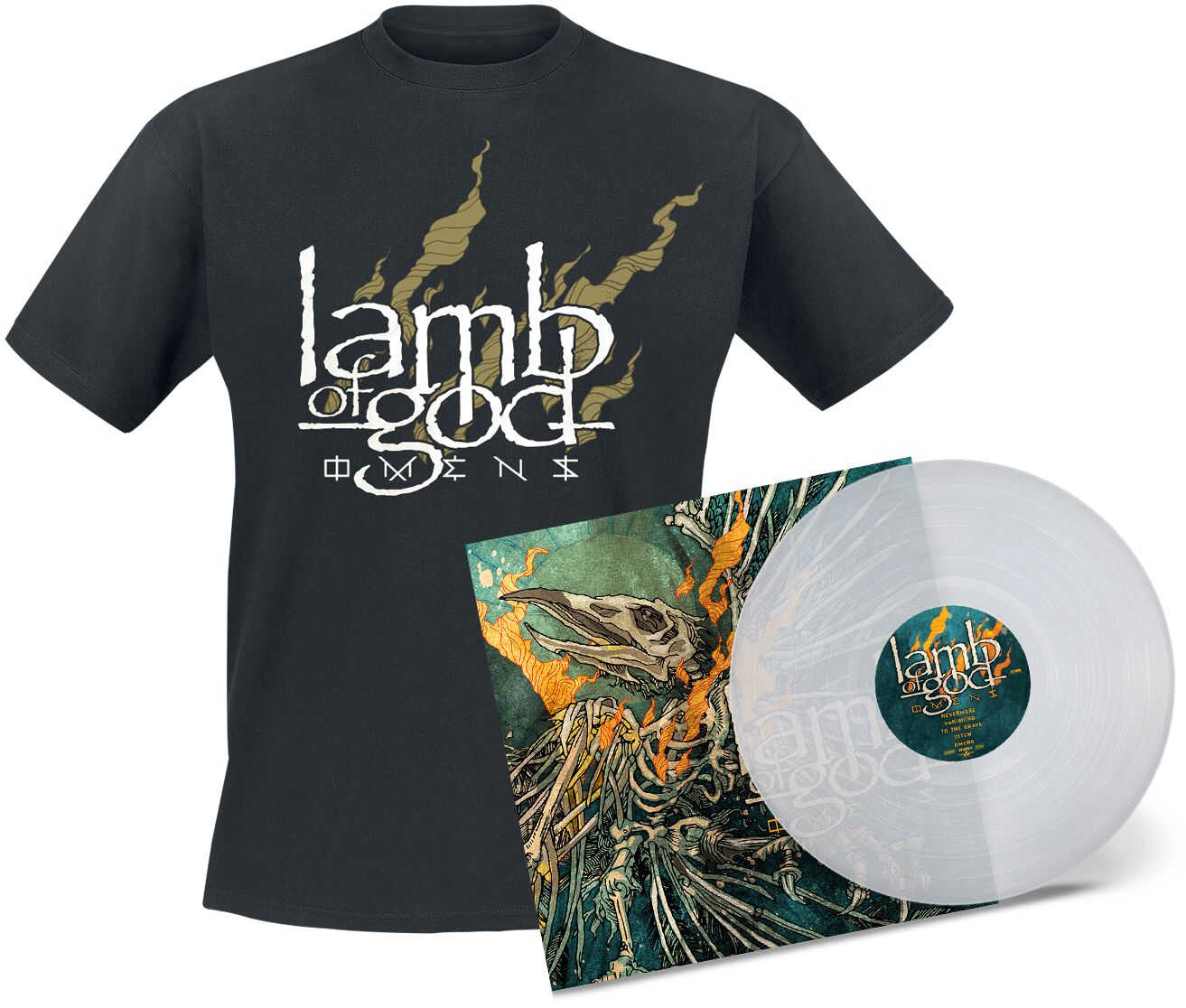 Lamb Of God Omens LP farbig von Lamb Of God