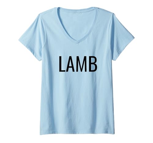 Damen Lamb T-Shirt mit V-Ausschnitt Damen Lamb T-Shirt mit V-Ausschnitt von Lamb