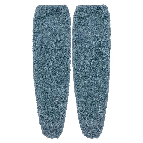 Warme Fuzzy Socken, Überkniehohe Fuzzy-Socken, Weiche Warme Fuzzy-Socken, Süße Warme Socken Mit Beinabdeckung Kniestrümpfe, Bequeme Wintersocken Zum Schlafen Zu Hause Für Frauen von Lambo