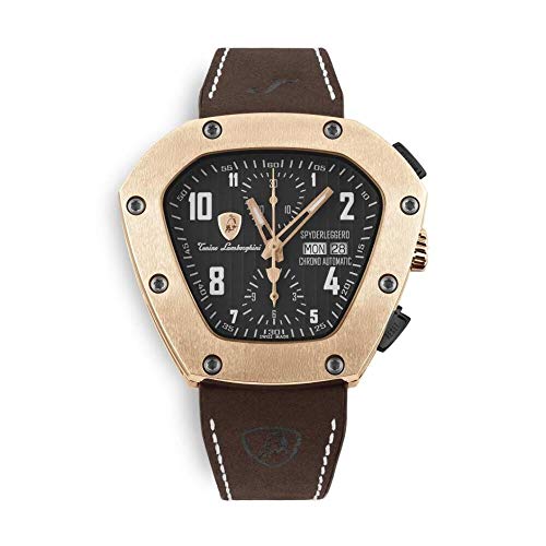Tonino Lamorghini Automatik Spyderleggero Chronograph Uhr Rosegold Titan TLF-T07-5 von Lamborghini