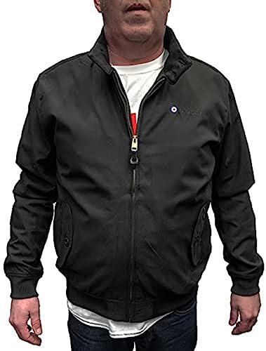 Lambretta Herren Harrington Jacken, Schwarz , XL Lambretta Herren Harrington Jacken, Schwarz , XL von Lambretta Clothing