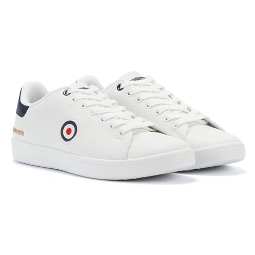 Lambretta Herren Pinball Tennisschuhe Sneaker Weiß 43 EU von Lambretta