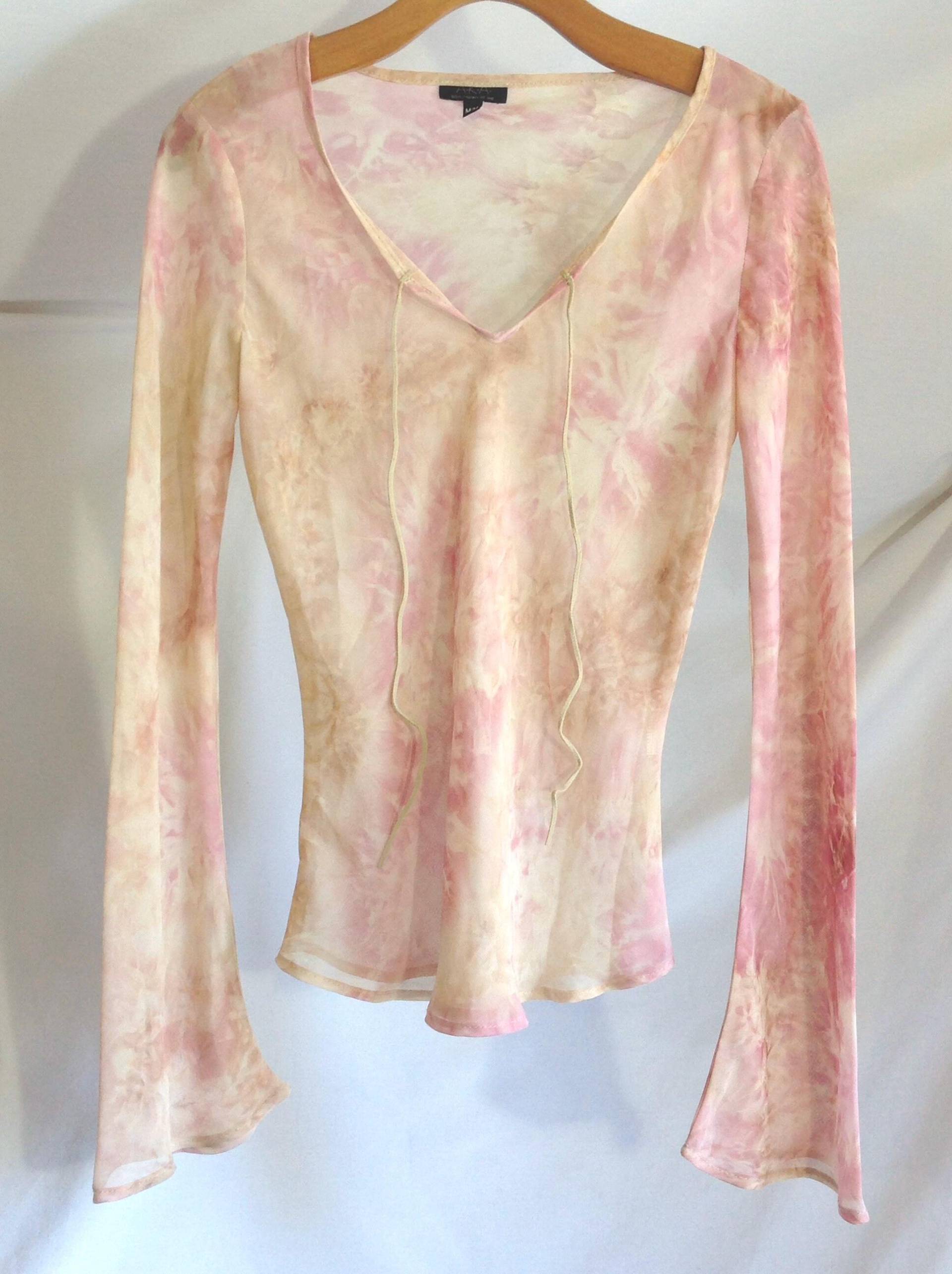 A.k.a. Vintage Tie Dye Transparentes Top Für Damen A.k.a. Vintage Tie Dye Transparentes Top Für Damen von LamereCourage