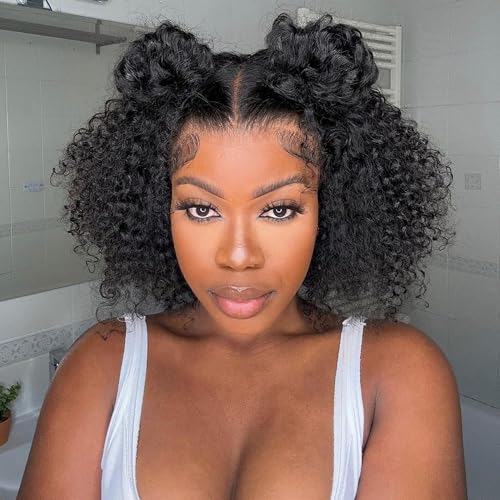 Lametope Echthaar-Perücken mit 360-Grad-Front, für schwarze Frauen, tiefe Welle, Spitzenfront-Perücke, Menschenhaar, vorgerissen Lametope Echthaar-Perücken mit 360-Grad-Front, für schwarze Frauen, tiefe Welle, Spitzenfront-Perücke, Menschenhaar, vorgerissen von Lametope