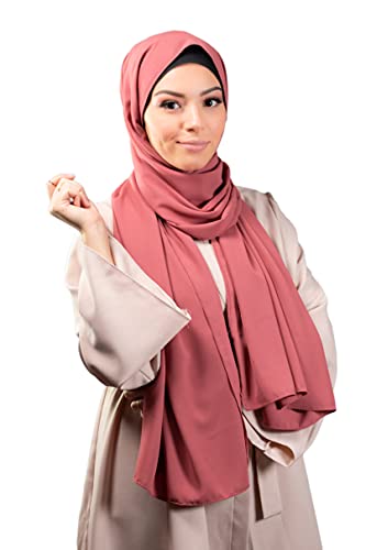 Lamis Hijab - Muslim Hijab premium Chiffonschal 200X70 CM XXL Tuch Damenschal von Lamis Hijab