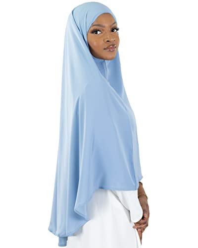 Lamis hijab - khimar top jilbab für verschleierte muslimische frau (pastellblau) von Lamis Hijab
