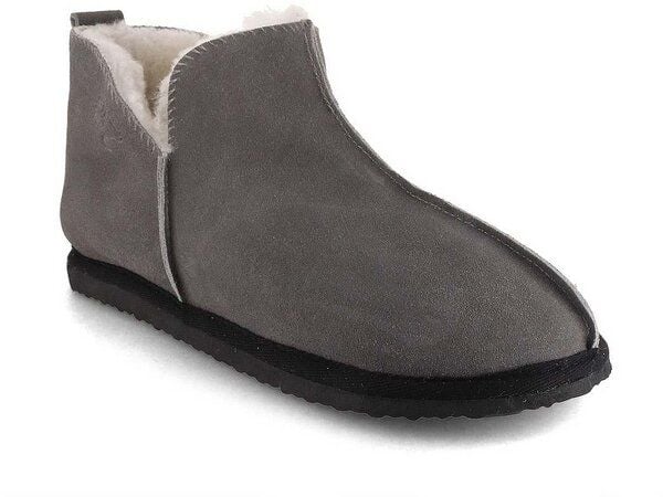Lammbock Lammfell Hausschuhe Stiefel Shearlock mit Outdoorsoohle von Lammbock