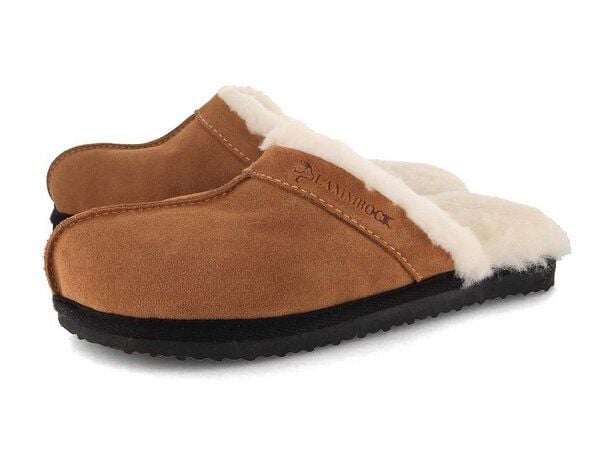 Lammbock Lammfell Pantoffeln Woolson Hausschuhe in Komfortweite von Lammbock