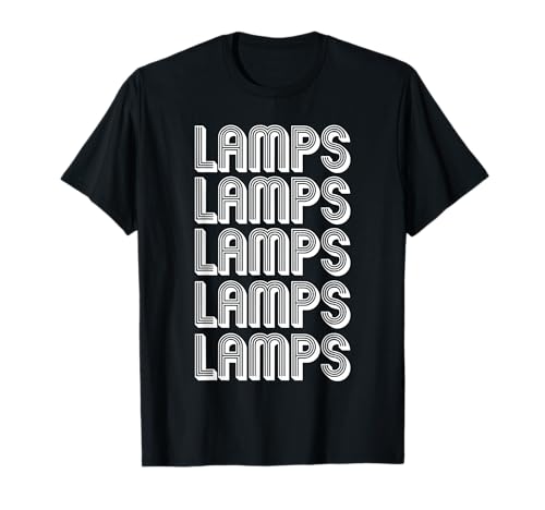 Lampen Lover T-Shirt von Lamps Apparel