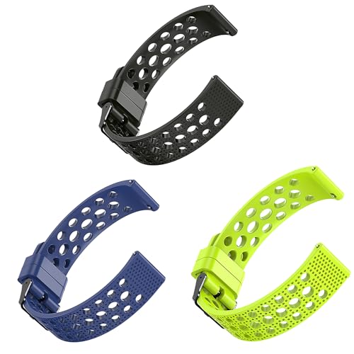 Lamshaw Ersatzarmband aus Silikon mit Metallschnalle, kompatibel mit Casio MDV106-1A, 22 mm, Einheitsgröße, Metall, 1 Stück Lamshaw Ersatzarmband aus Silikon mit Metallschnalle, kompatibel mit Casio MDV106-1A, 22 mm, Einheitsgröße, Metall, 1 Stück von Lamshaw