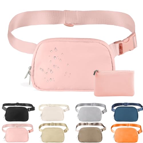 Everywhere Gürteltasche für Damen Herren mit Münzgeldbörse und verstellbarem Riemen, kleine Crossbody-Taschen für Damen, trendige, kleine Bauchtaschen für Damen, Cross-Body-Fashion, von Lamumu