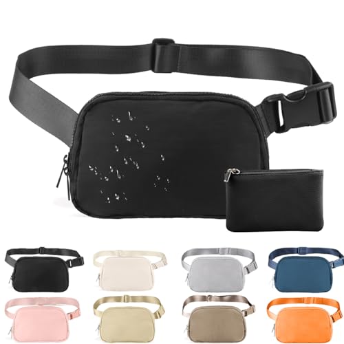 Everywhere Gürteltasche für Damen Herren mit Münzgeldbörse und verstellbarem Riemen, kleine Crossbody-Taschen für Damen, trendige, kleine Bauchtaschen für Damen, Cross-Body-Fashion, von Lamumu