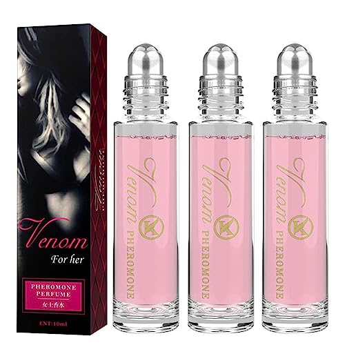 Venom-Love Cologne Parfum for Damen,2Stück Roll-on Essence Roller Ball Parfüm,Pheromone Öl Parfüm Für Frauen,Phero Perfumes,Um Männer Anzuziehen Und Eine Lang Anhaltende Duftnote Zu Erzielen von Lamvpiny