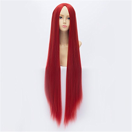 LanTing Cosplay Perücke Cosplay Full Wig Heat Resistant Fiber 100cm Red Cosplay Party Fashion Anime Human Costume Full wigs Synthetic Haar Heat Resistant Fiber LanTing Cosplay Perücke Cosplay Full Wig Heat Resistant Fiber 100cm Red Cosplay Party Fashion Anime Human Costume Full wigs Synthetic Haar Heat Resistant Fiber von Vicien