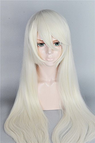 LanTing Cosplay Perücke NieR:Automata A2 Blonde Lange Perücke Cosplay Party Fashion Anime Human Costume Full wigs Synthetic Haar Heat Resistant Fiber LanTing Cosplay Perücke NieR:Automata A2 Blonde Lange Perücke Cosplay Party Fashion Anime Human Costume Full wigs Synthetic Haar Heat Resistant Fiber von Vicien