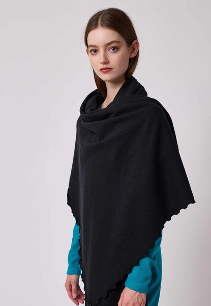 Lana natural wear Breiter Schal im schlichten Design - Modell Blanka von Lana natural wear