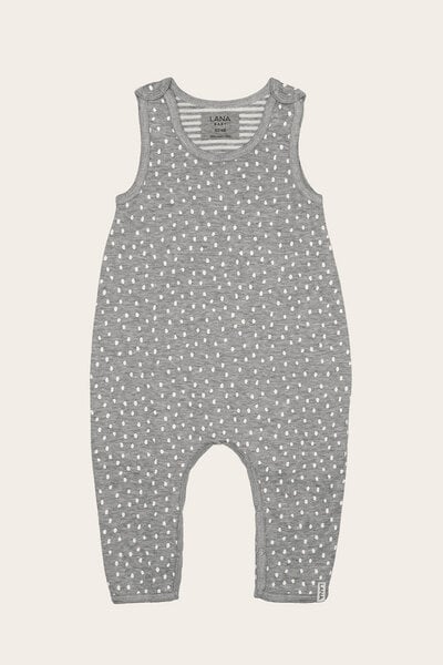 Lana natural wear Bio Baby Hose mit Trägern und Wendefunktion - Modell Momo von Lana natural wear