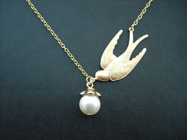 Ein Vogel Mit Schatz - Gelb-Gold-Version von Lana0Crystal