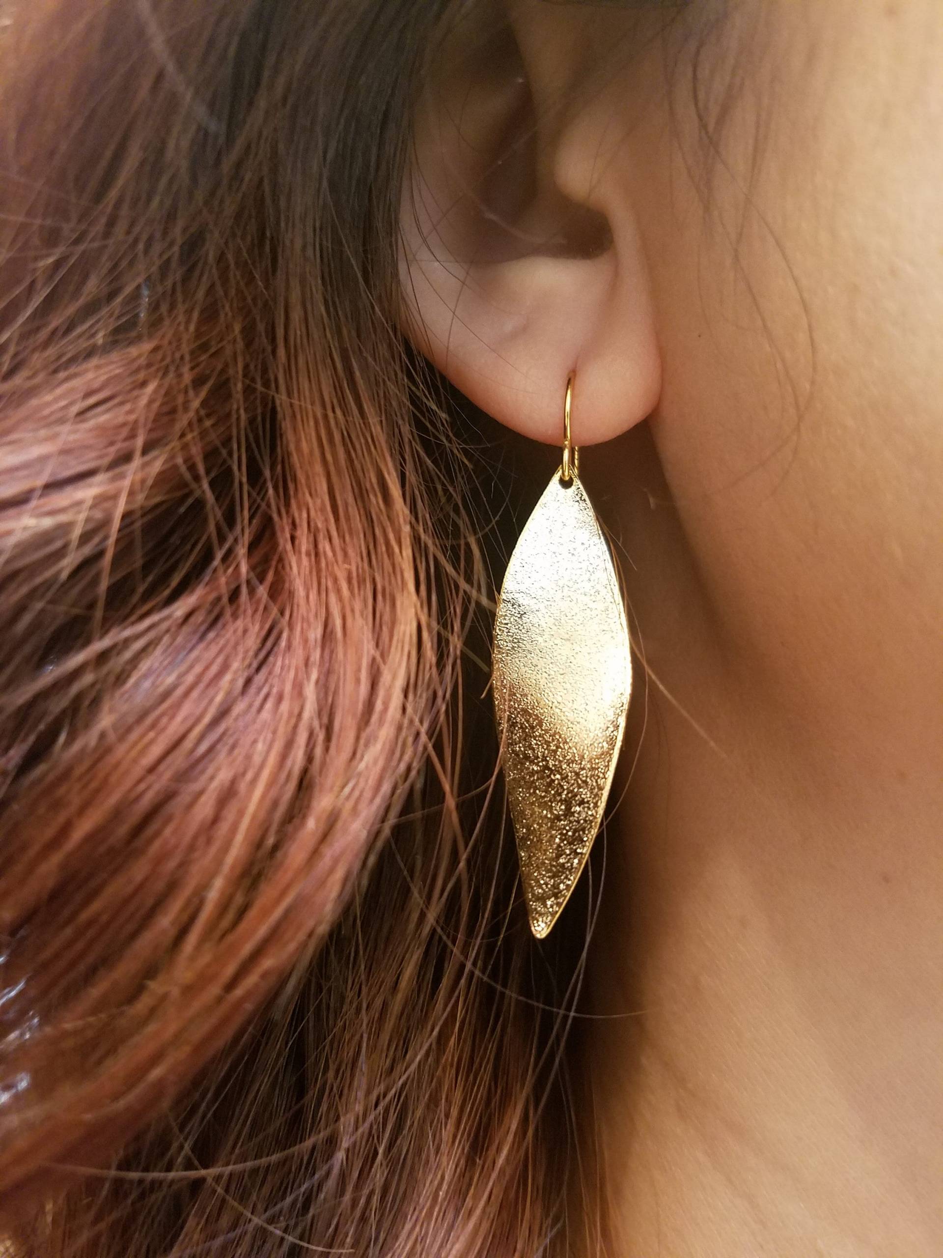 Gold Oder Silber Glitzer Ohrringe von Lana0Crystal