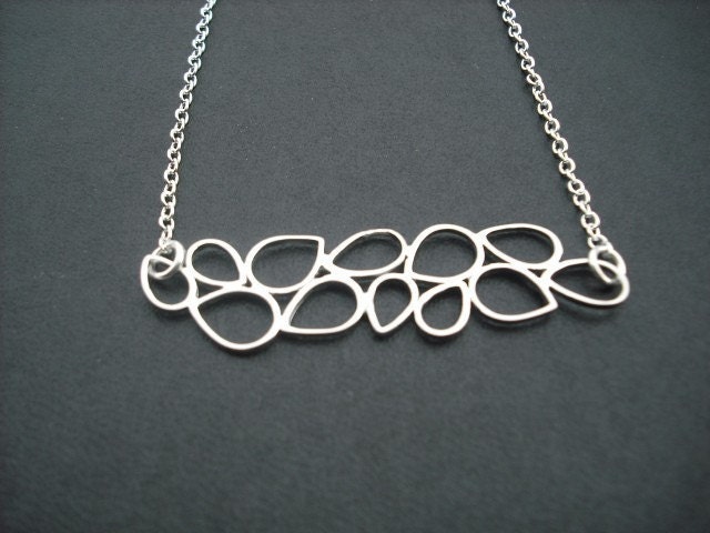 Lange Blase Halskette von Lana0Crystal